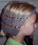 Chainmaille Egyptian Headpiece